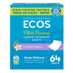 ECOS Laundry Detergent Sheets Lavender Vanilla

