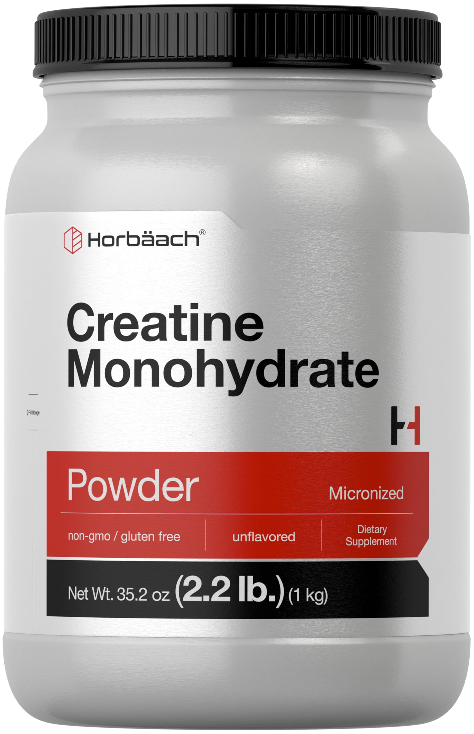 Horbäach Creatine Monohydrate Powder | Micronized Unflavored

