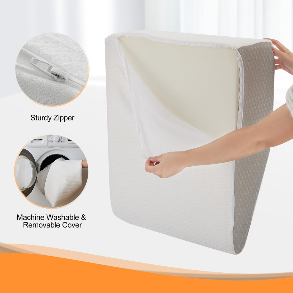 Ruqmuis Leg Elevation Pillow - Foam Wedge

