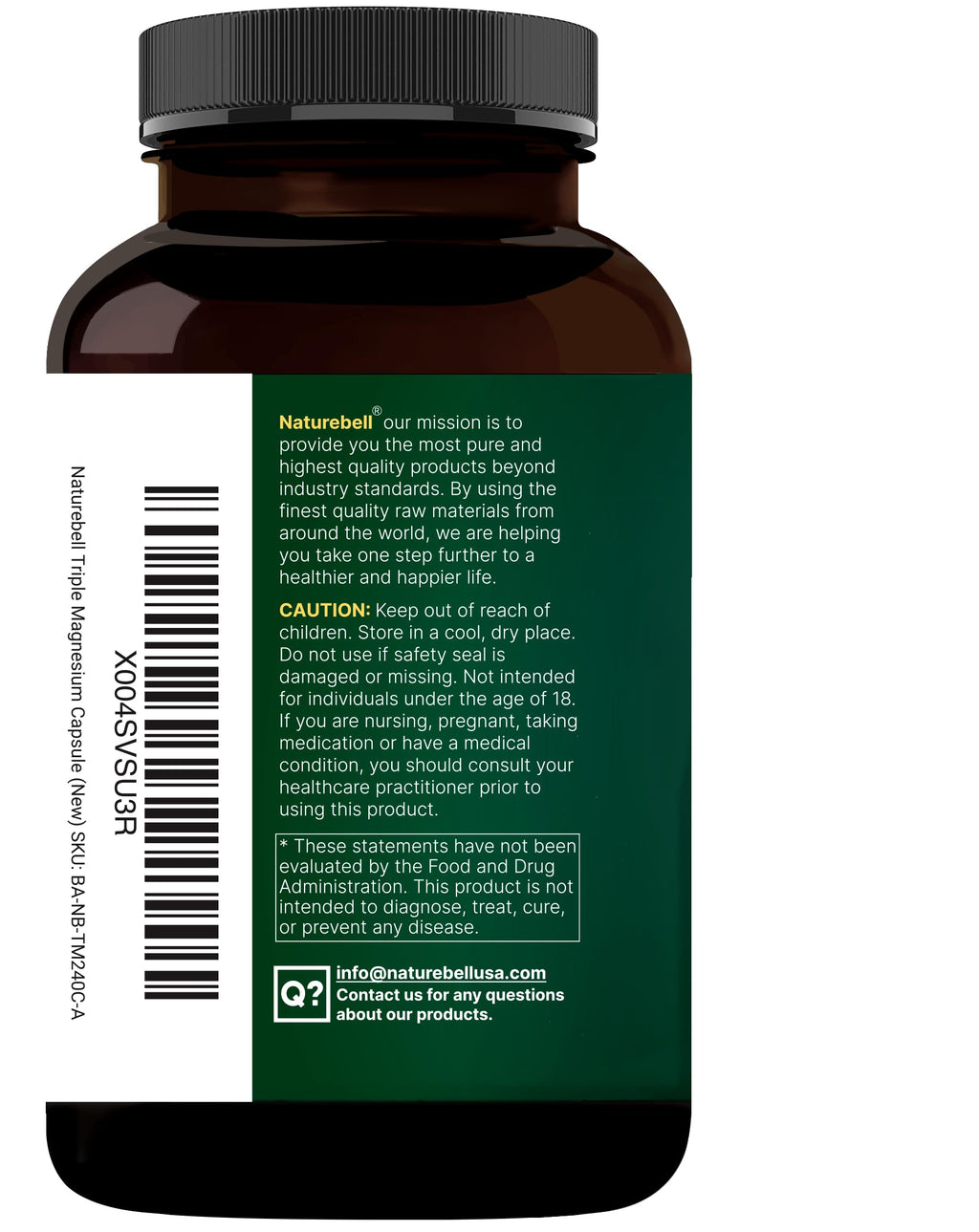 NatureBell Magnesium Complex Dietary Supplement

