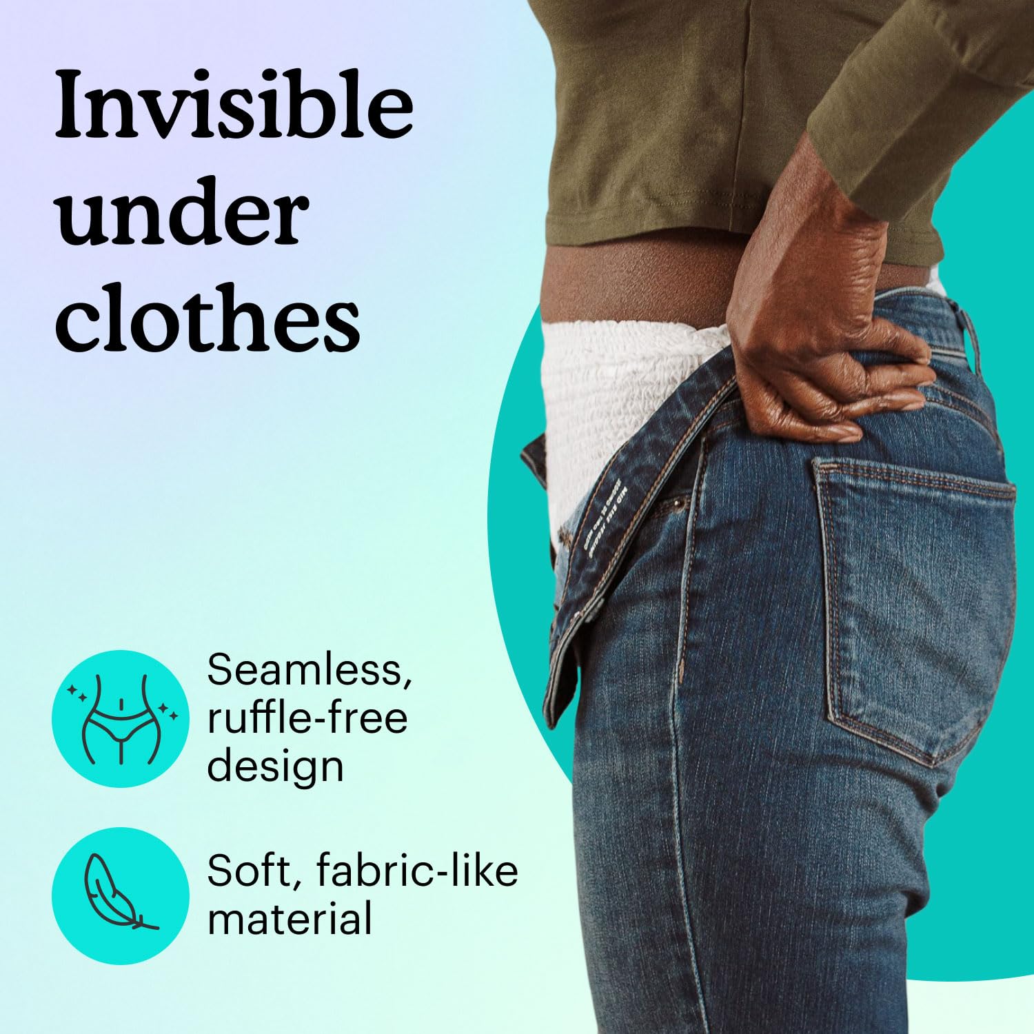 Because Overnight Absorbency Incontinence Underwear | Unisex

