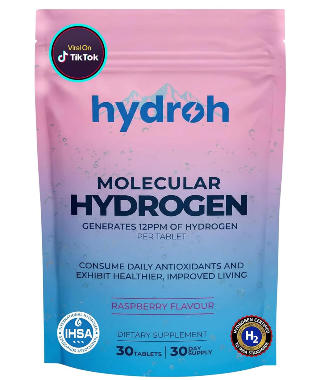 Hydrogen Water Tablets for Drinking Water - Quick-Dissolve

