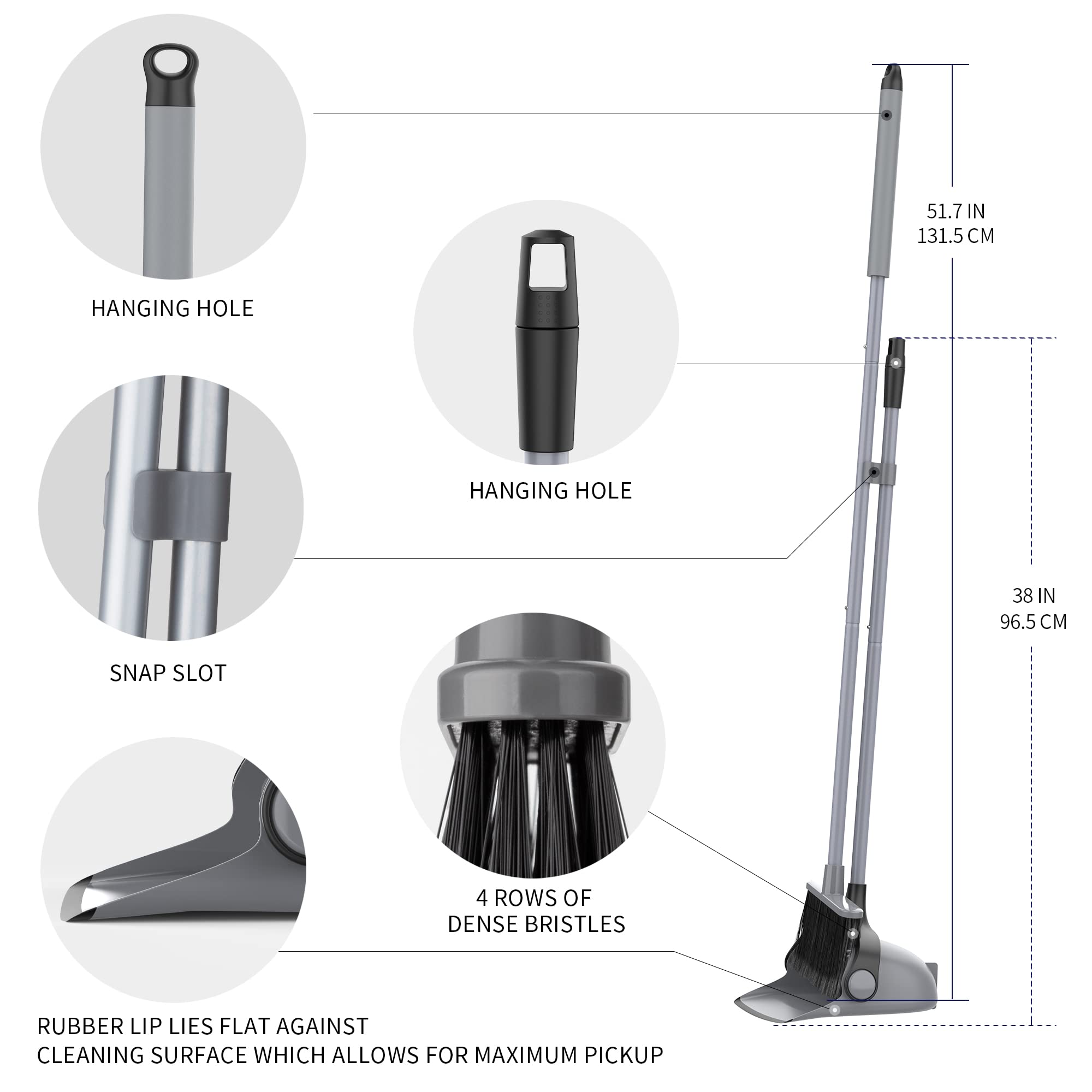 Broom and Dustpan Set by MR.SIGA

