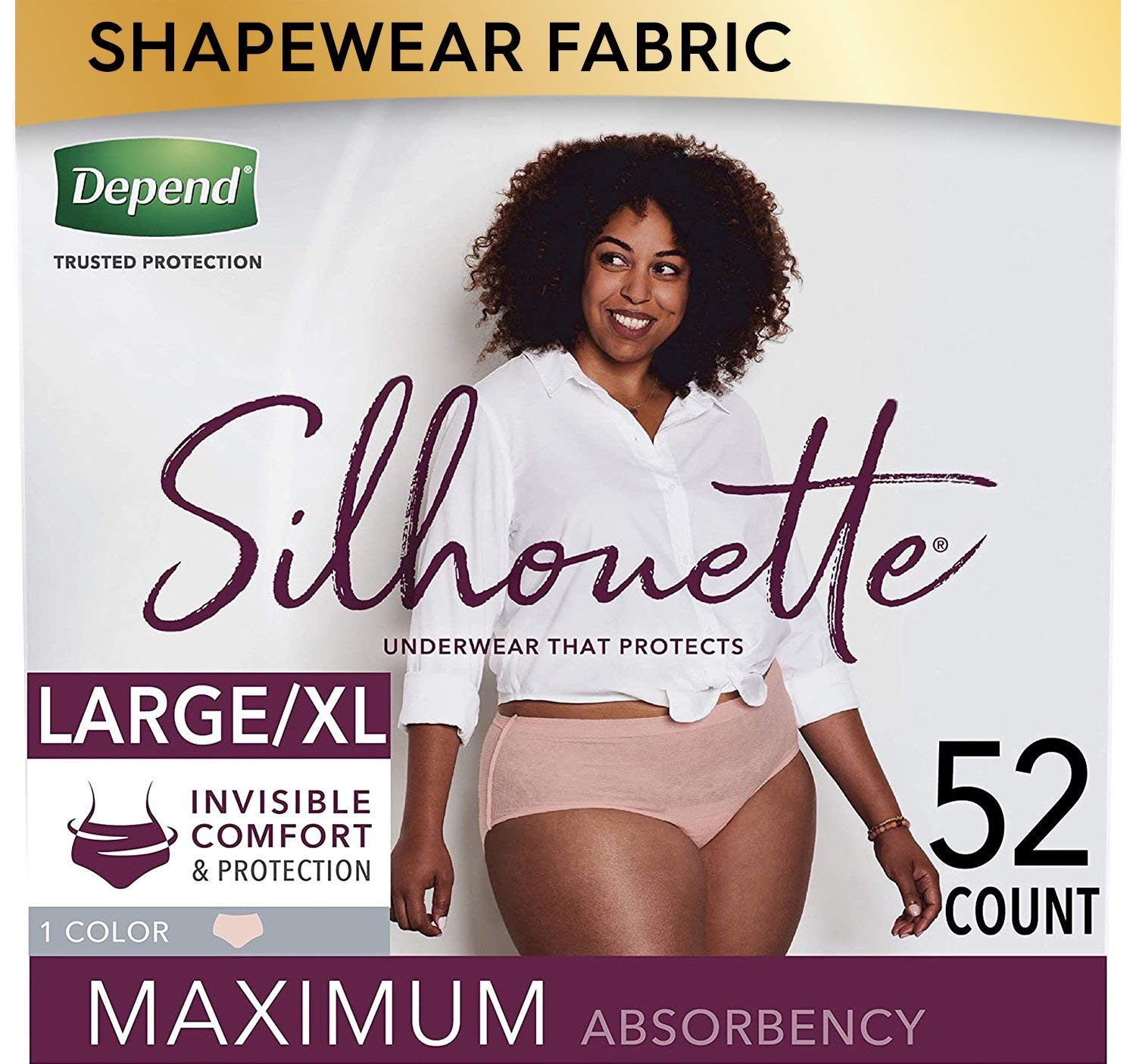Depend Silhouette Incontinence Underwear Maximum Absorbency