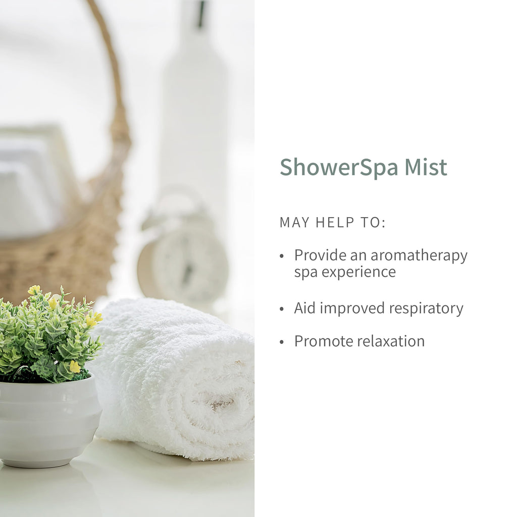 Shower Spa Mist Spray Aromatherapy by European Spa Source

