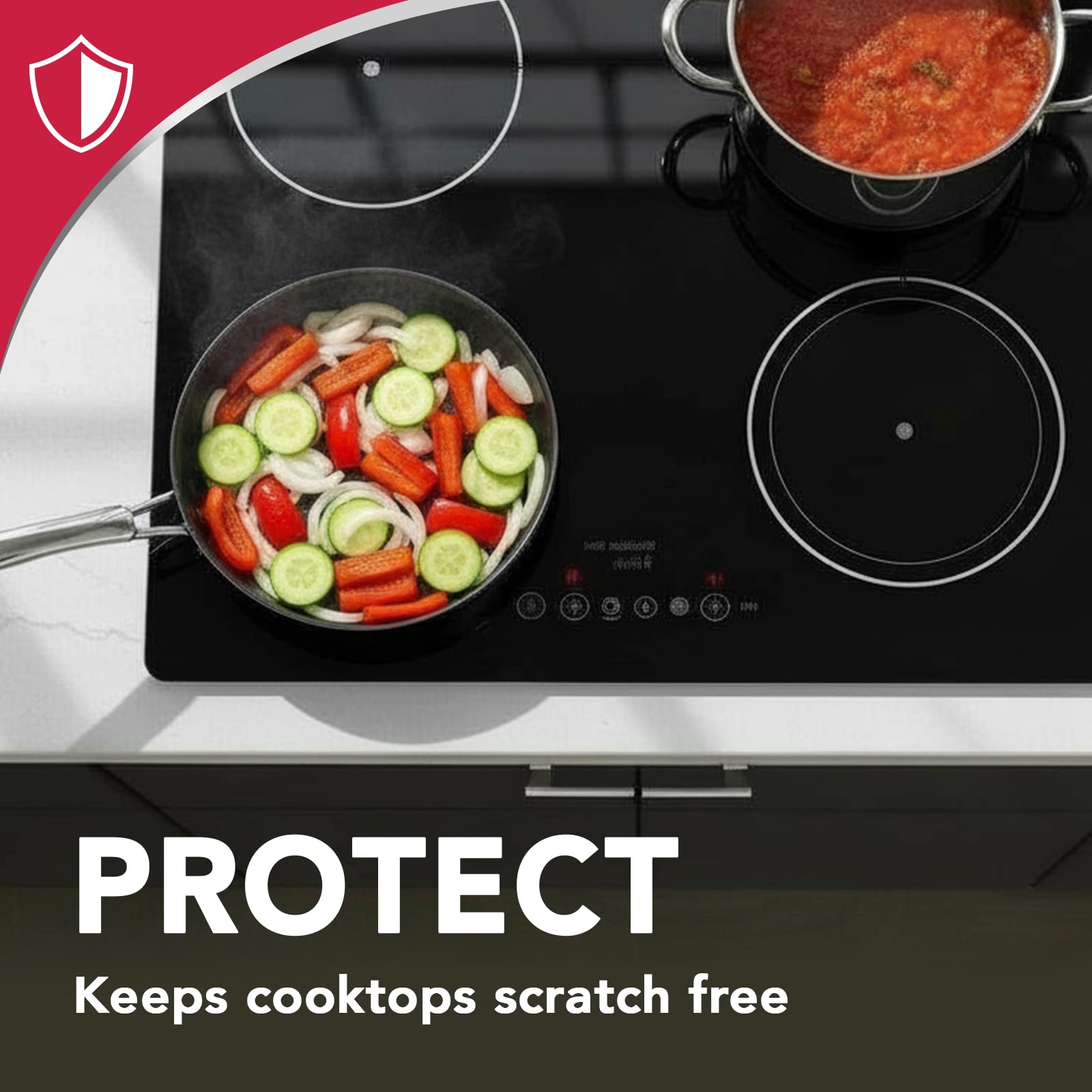 Weiman Cooktop Cleaning Spray with Microfiber Cloth

