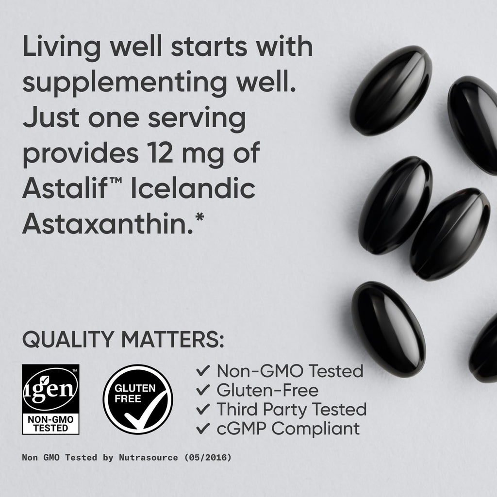 Astaxanthin with Organic Coconut Oil by Sports Research

