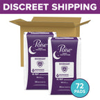 Poise Overnight Incontinence Pads for Bladder Leaks


