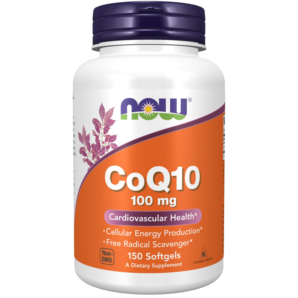 NOW Foods CoQ10 100 mg Supplement for Heart Health

