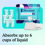 Because Overnight Absorbency Incontinence Underwear | Unisex

