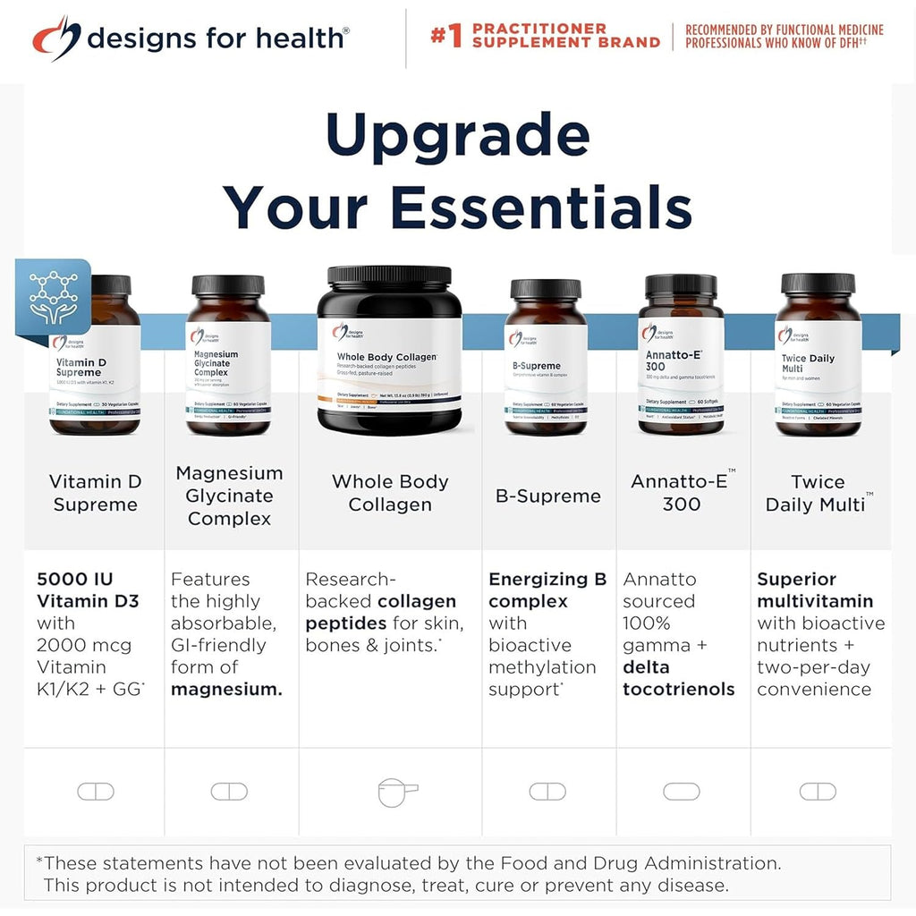 Homocysteine Supreme Multivitamin - Designs for Health

