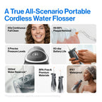 usmile C30 Cordless Water Flosser - 300ml Tank, 5 Levels

