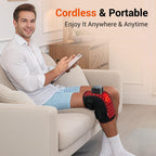 Comfytemp 3D Knee Wrap - Red Light Therapy & Vibration

