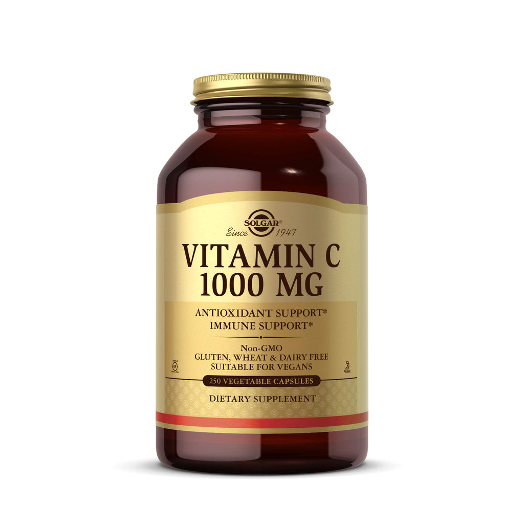 Solgar Vitamin C 1000 mg Vegetable Capsules | Immune Support

