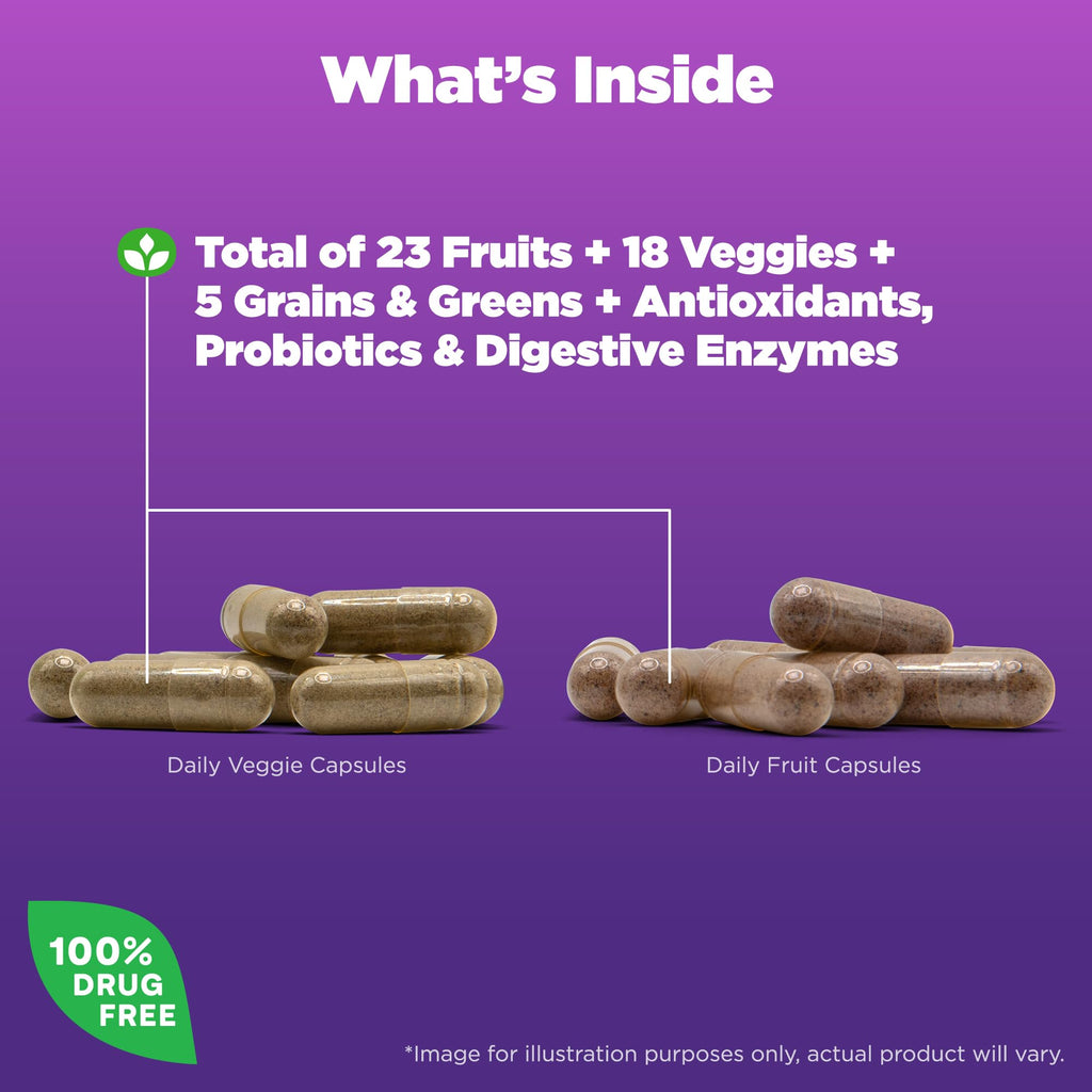 Natrol JuiceFestiv Daily Fruit & Veggie Supplements

