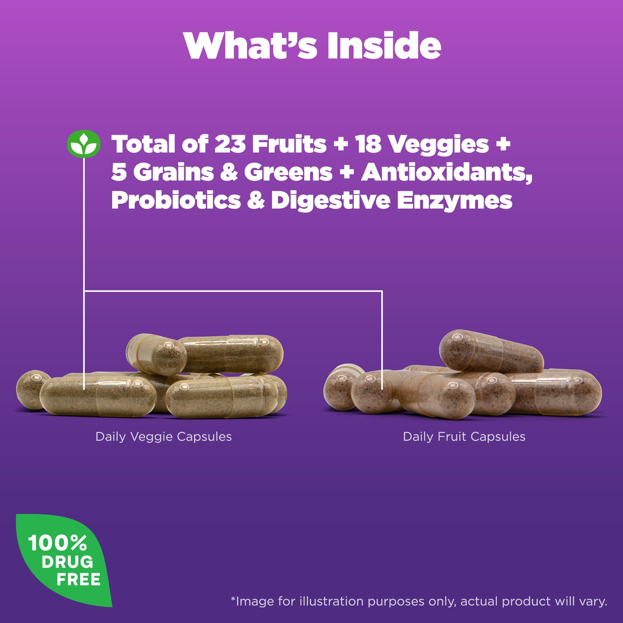 Natrol JuiceFestiv Daily Fruit & Veggie Supplements

