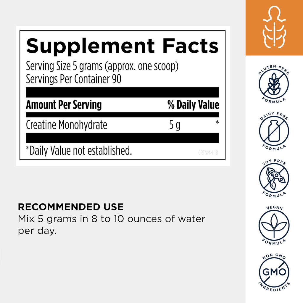 Creatine Monohydrate Powder by Designs for Health

