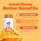 MaryRuth's Vegan Omega-3 Gummies with Flaxseed and Vitamin C

