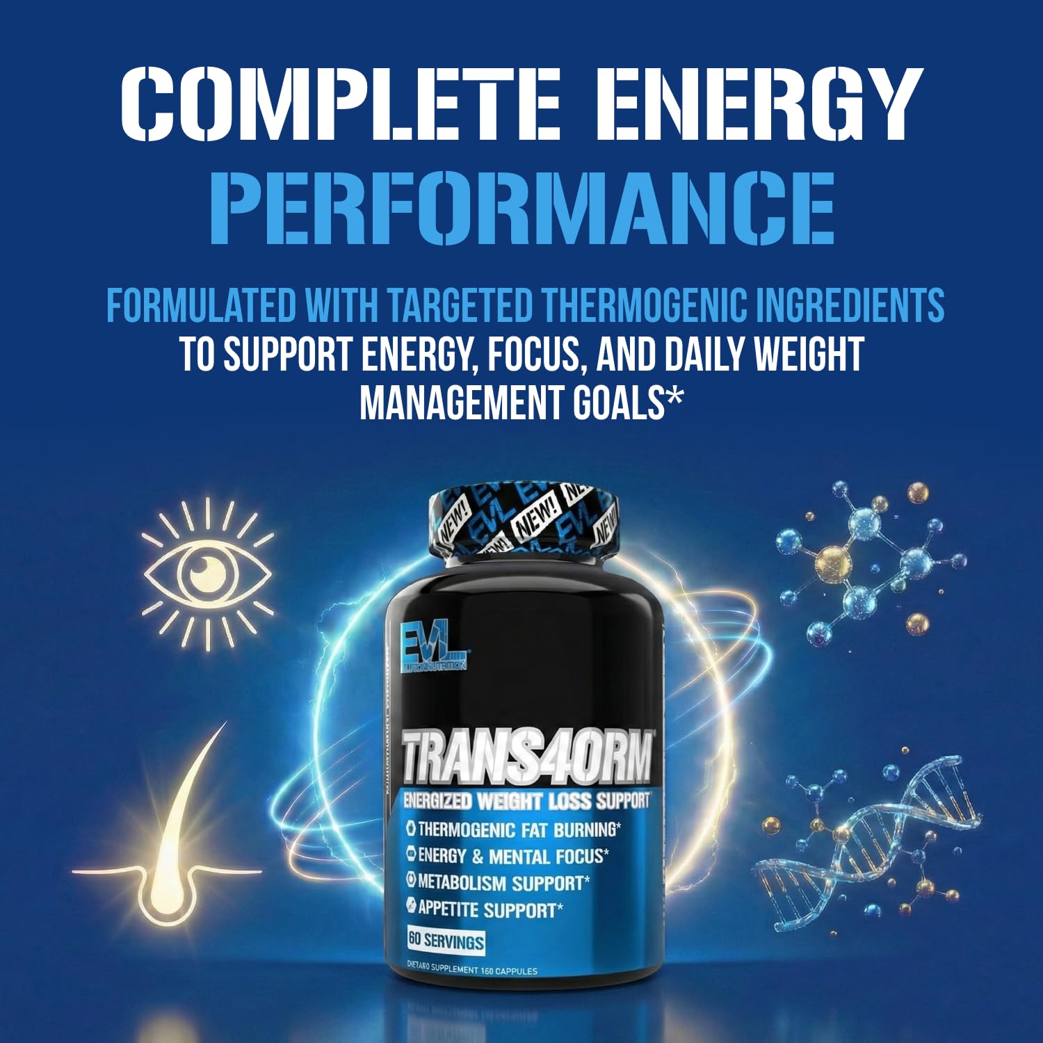 EVL Trans4orm Thermogenic Fat Burner | Green Tea

