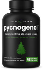 Pycnogenol Pine Bark Extract by NutraChamps for Circulation


