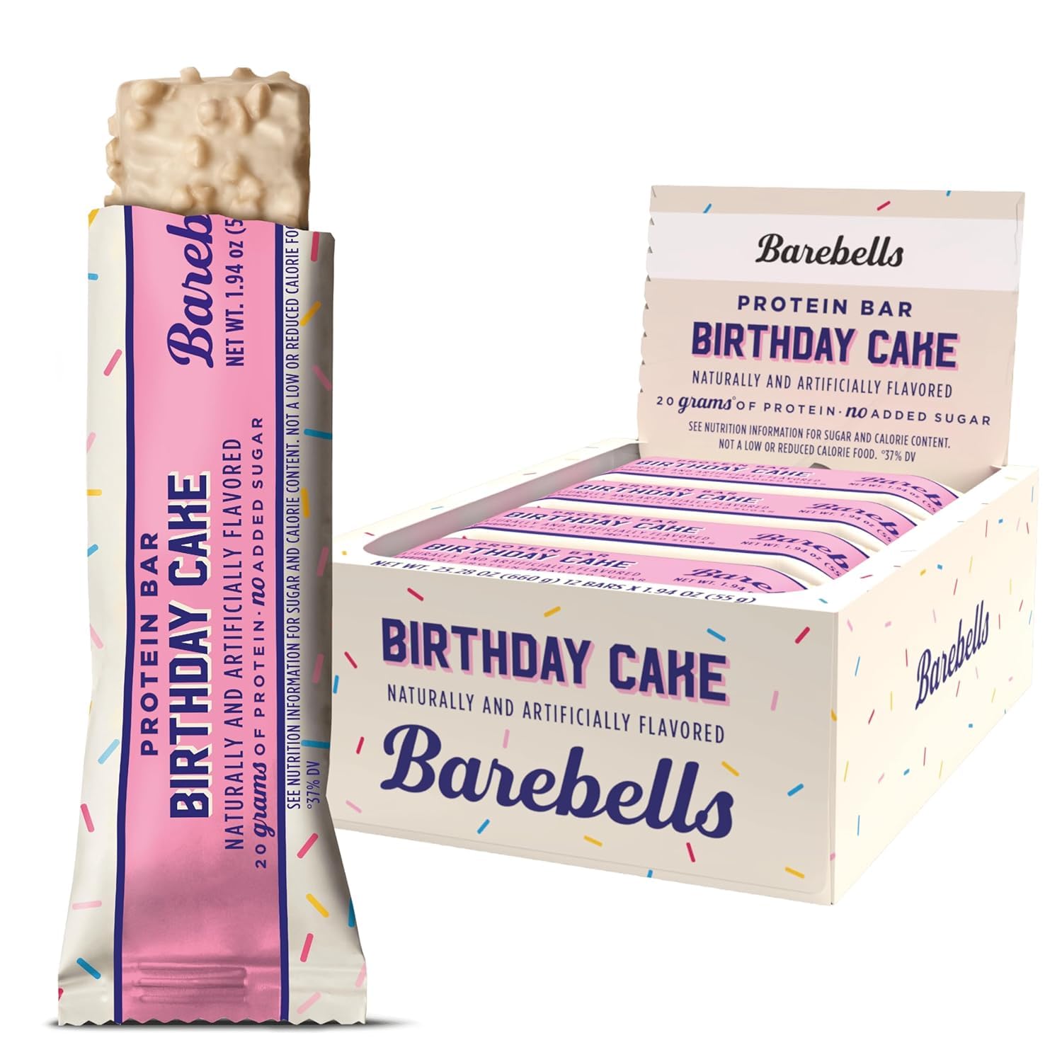 Barebells Protein Bar - 20g Protein, No Added Sugar - High Protein Snack