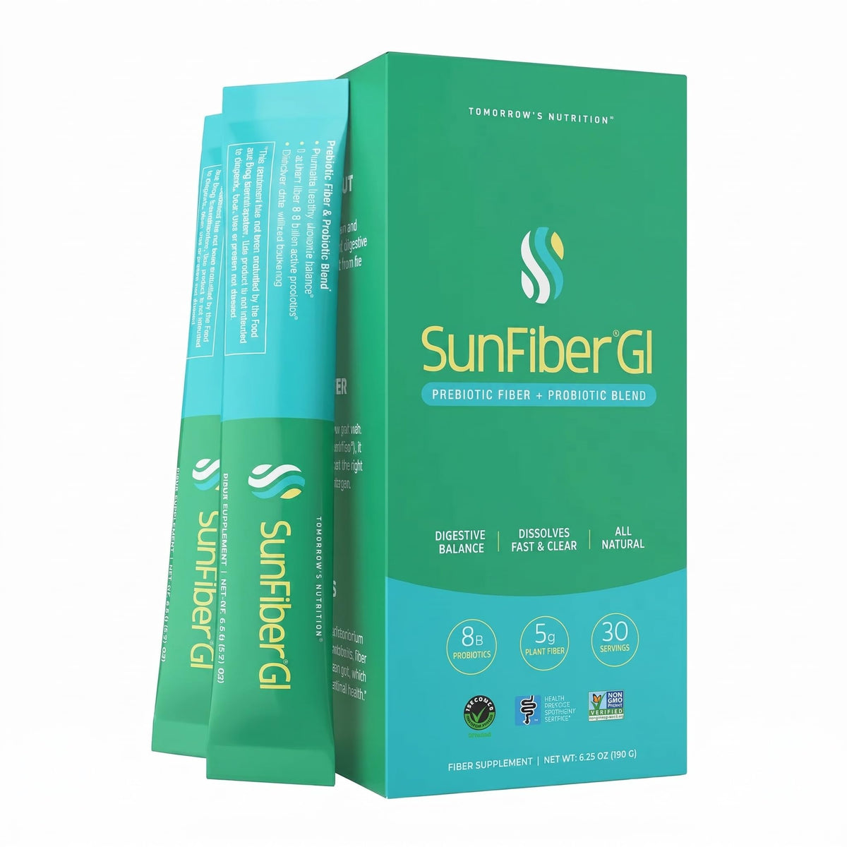 Tomorrow's Nutrition Sunfiber Synbiotic for Digestive Health