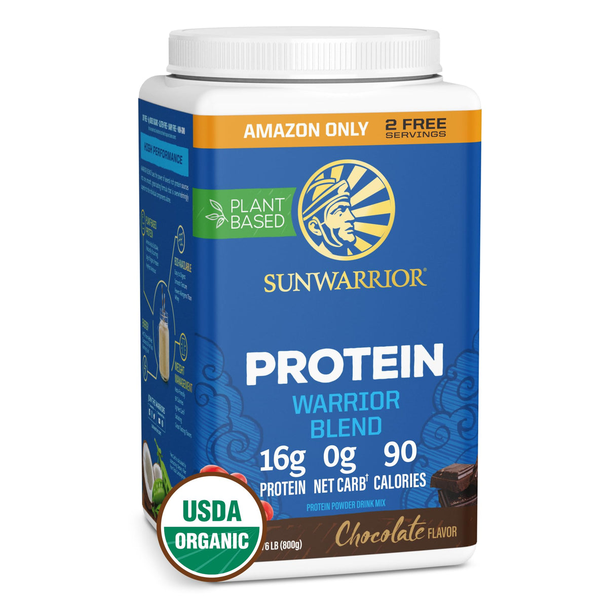 Sunwarrior Warrior Blend Organic Plant-Based Protein Powder
