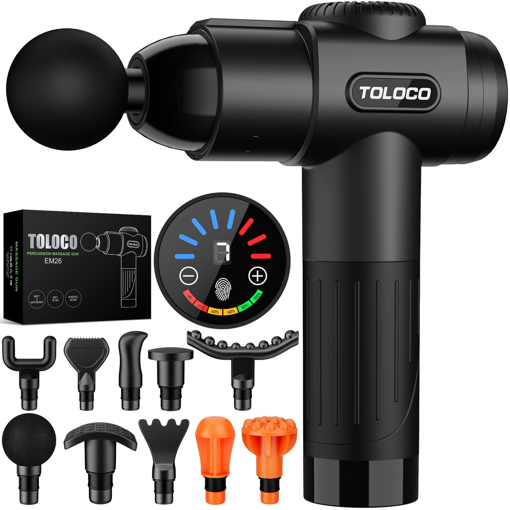 TOLOCO Massage Gun Deep Tissue Percussion Massager


