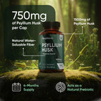 WeightWorld Psyllium Husk Capsules for Digestive Fiber

