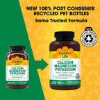 Country Life Target Mins Calcium Magnesium Potassium Supplement

