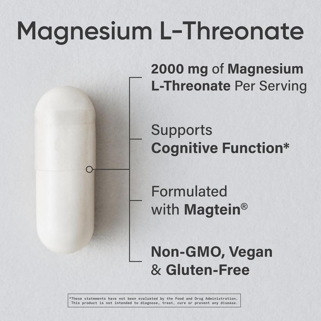 Magnesium L-Threonate Capsules by Sports Research

