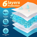 CLEAN SPACES Disposable Bed Pads Ultra-Absorbent

