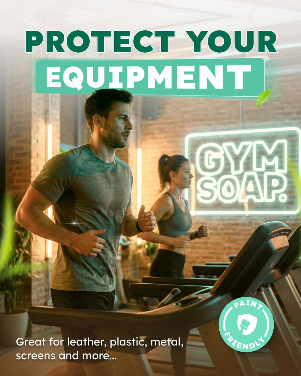 GymSoap Plant-Based Gym Equipment Wipes

