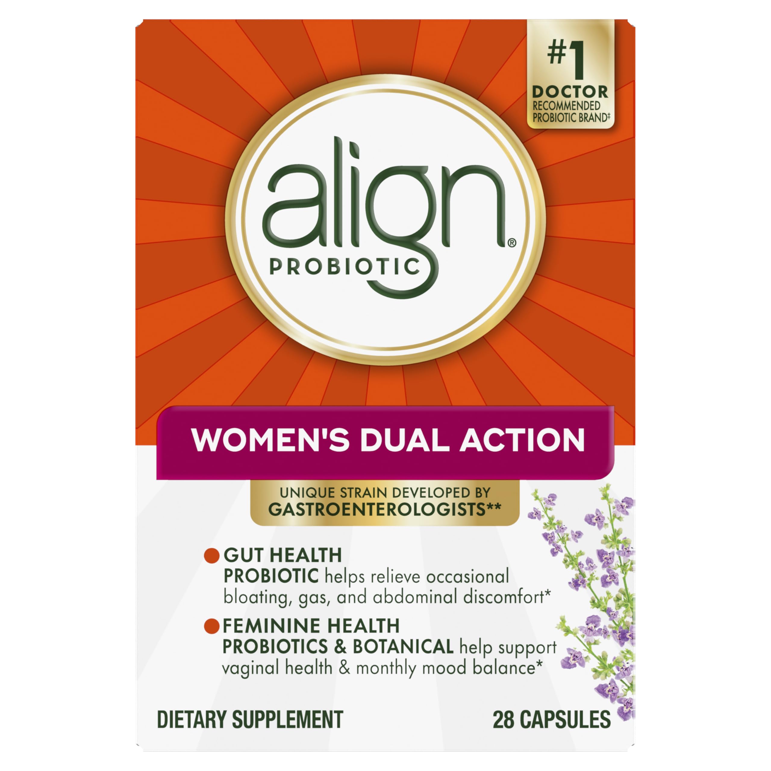Align Probiotic Women's Dual Action for Digestive Health

