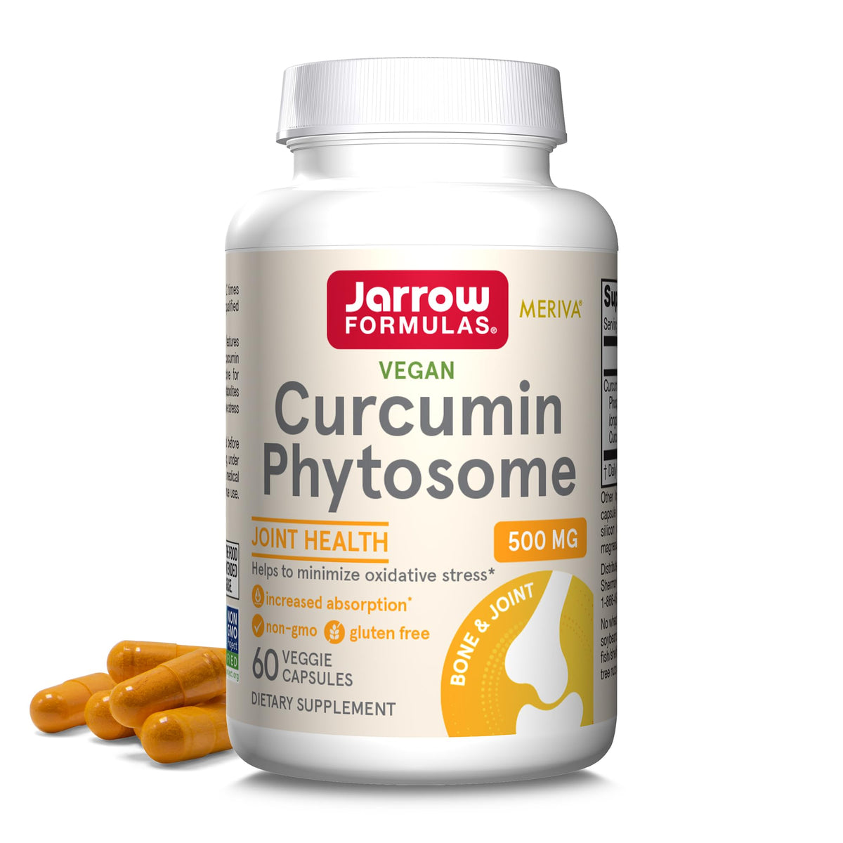 Jarrow Curcumin Phytosome 500 mg Meriva Joint Support