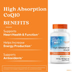 Doctor's Best CoQ10 200 mg with BioPerine - High Absorption

