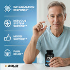 X Gold Health Palmitoylethanolamide PEA 600 mg Micronized

