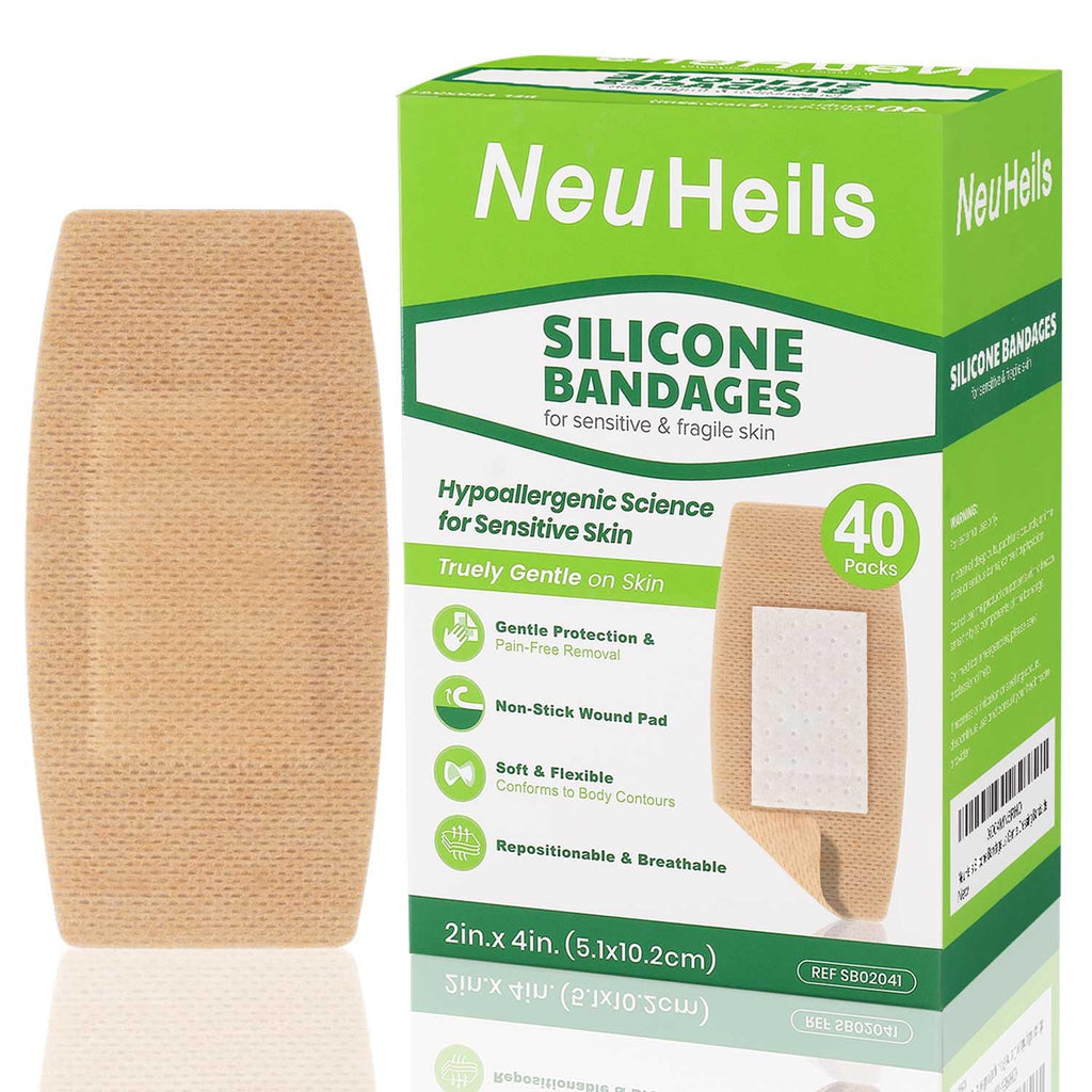 NeuHeils Silicone Bandages for Sensitive Skin

