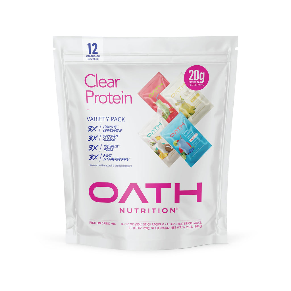 Clear Whey Isolate Protein Powder by Oath | Variety

