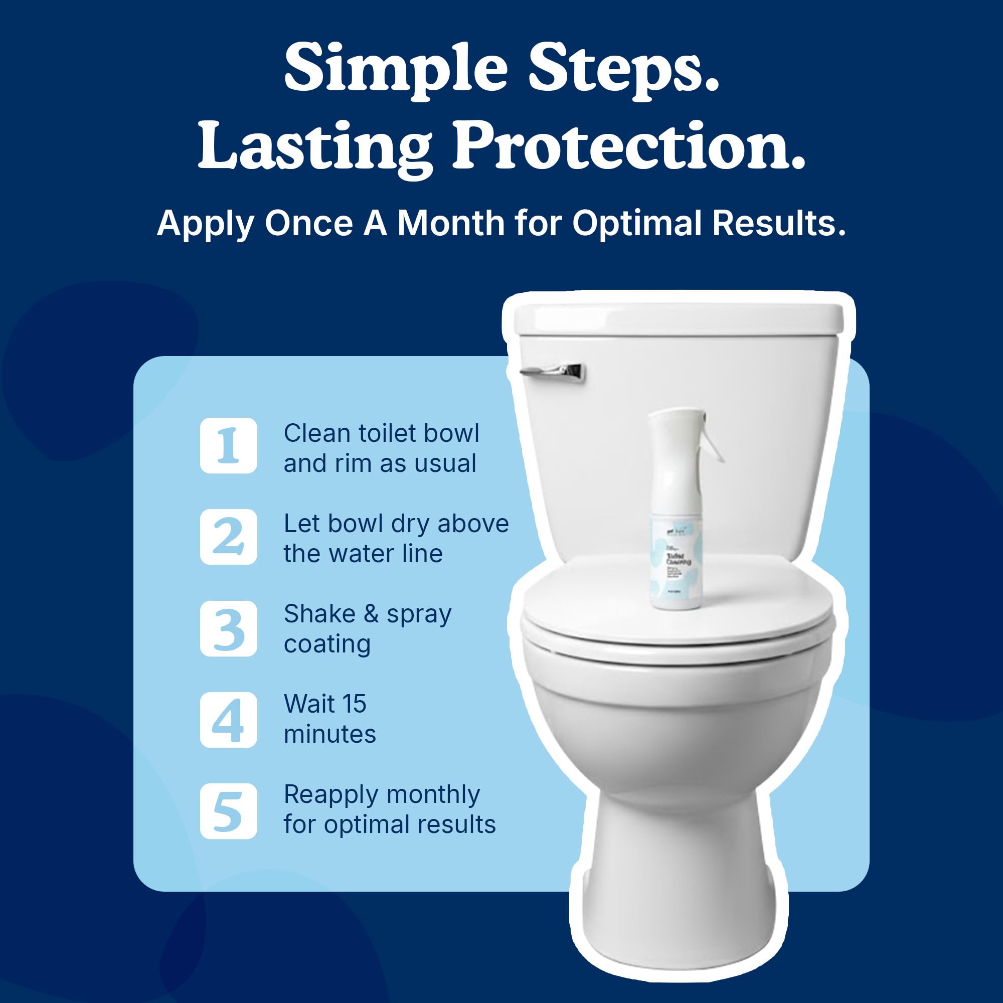 spotLESS MATERIALS Toilet Coating Spray

