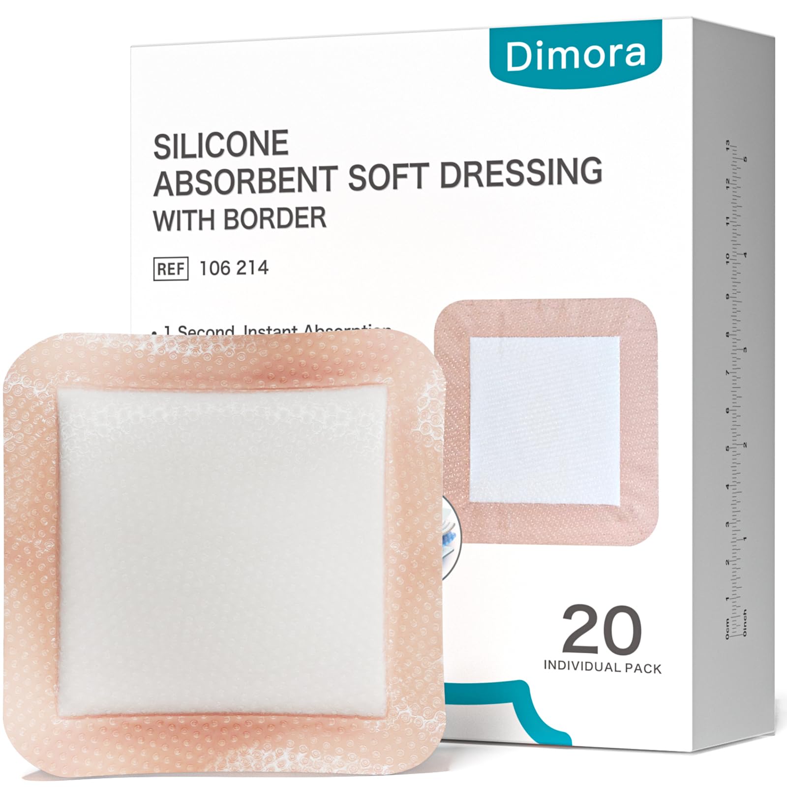 Dimora Silicone Wound Dressings with Gentle Adhesive