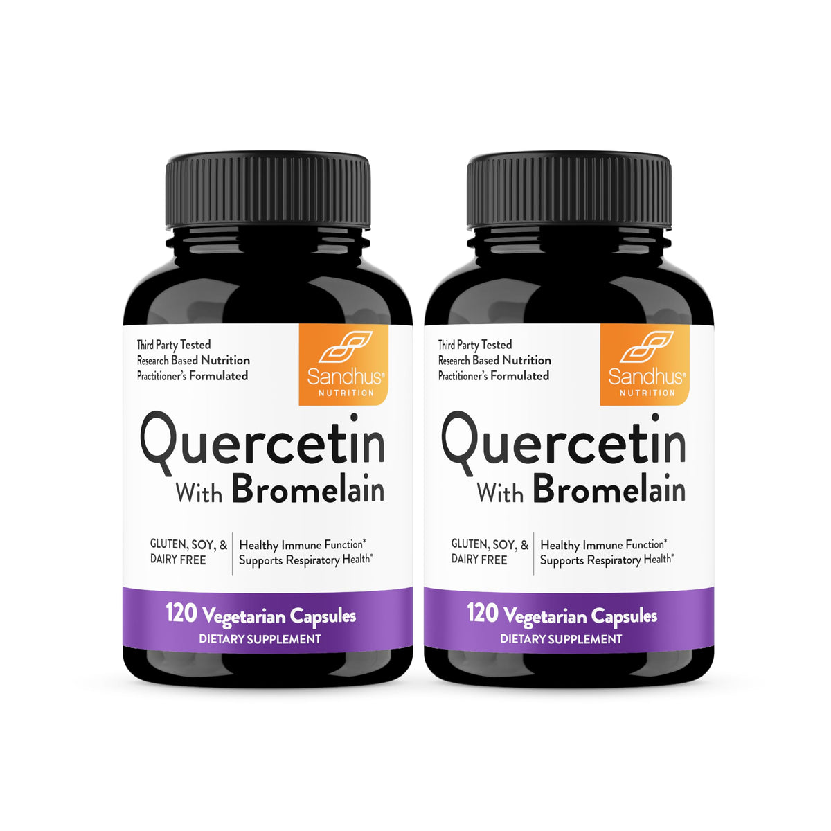 Quercetin with Bromelain Capsules for Immune Support