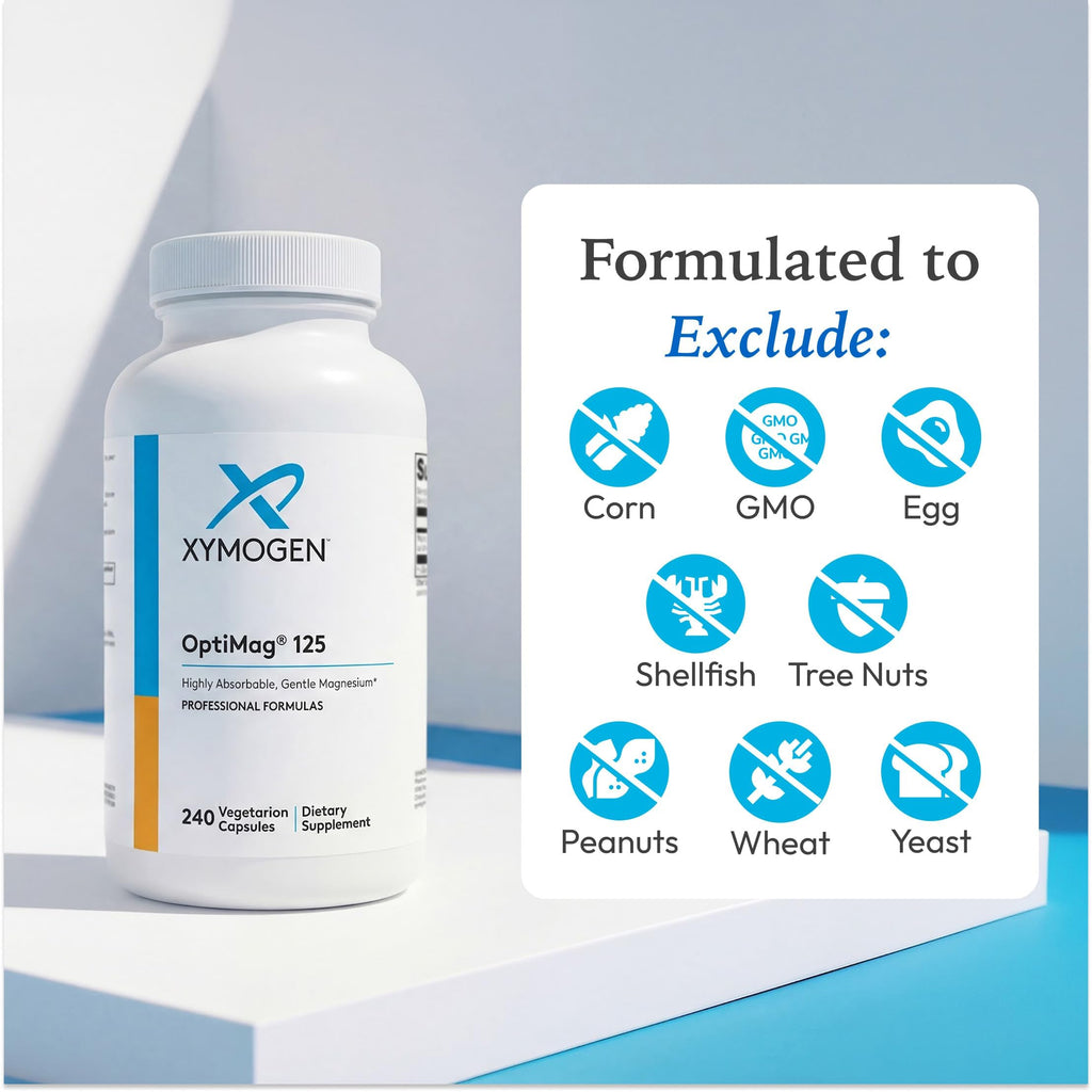 Magnesium Glycinate XYMOGEN OptiMag & Malate

