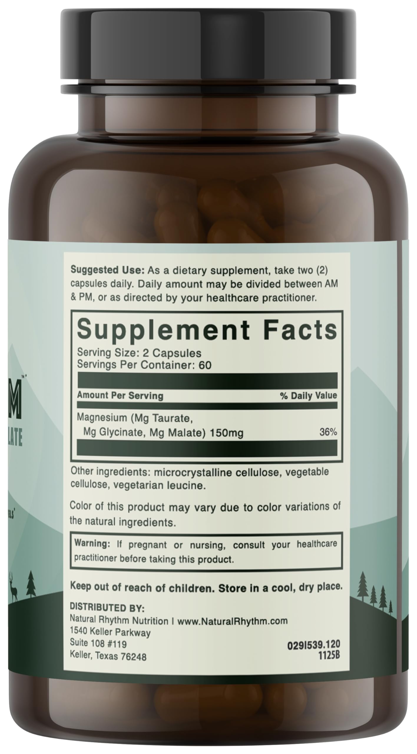 Natural Rhythm Magnesium Complex Supplement

