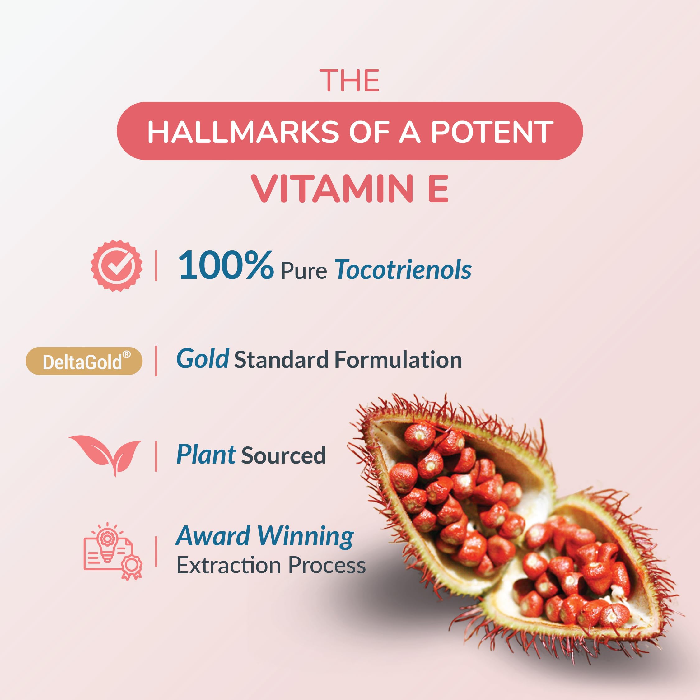 Wellness Extract Annatto Tocotrienols Vitamin E Supplement

