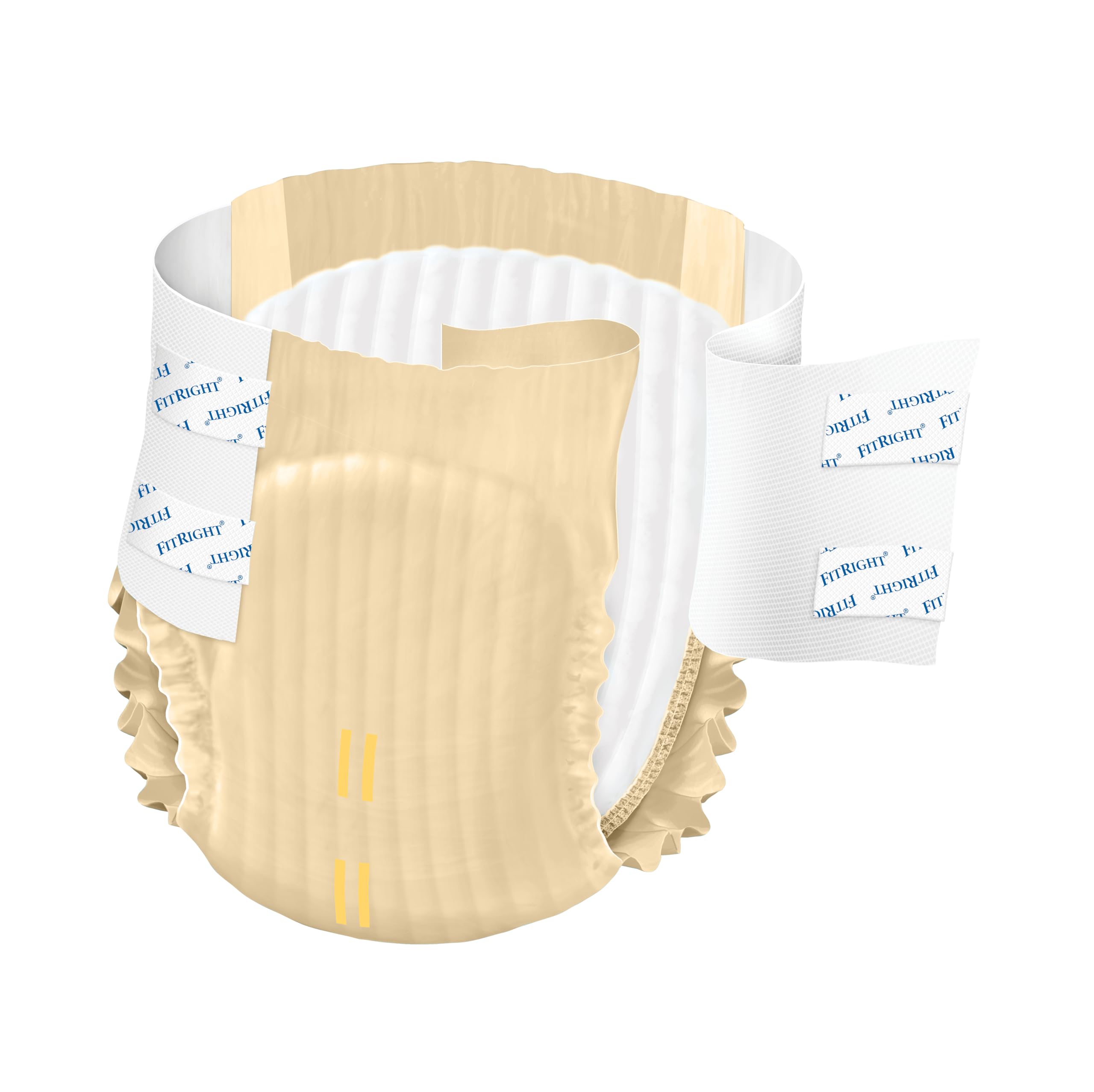 FitRight Adult Diapers - Heavy Absorbency OptiFit Briefs

