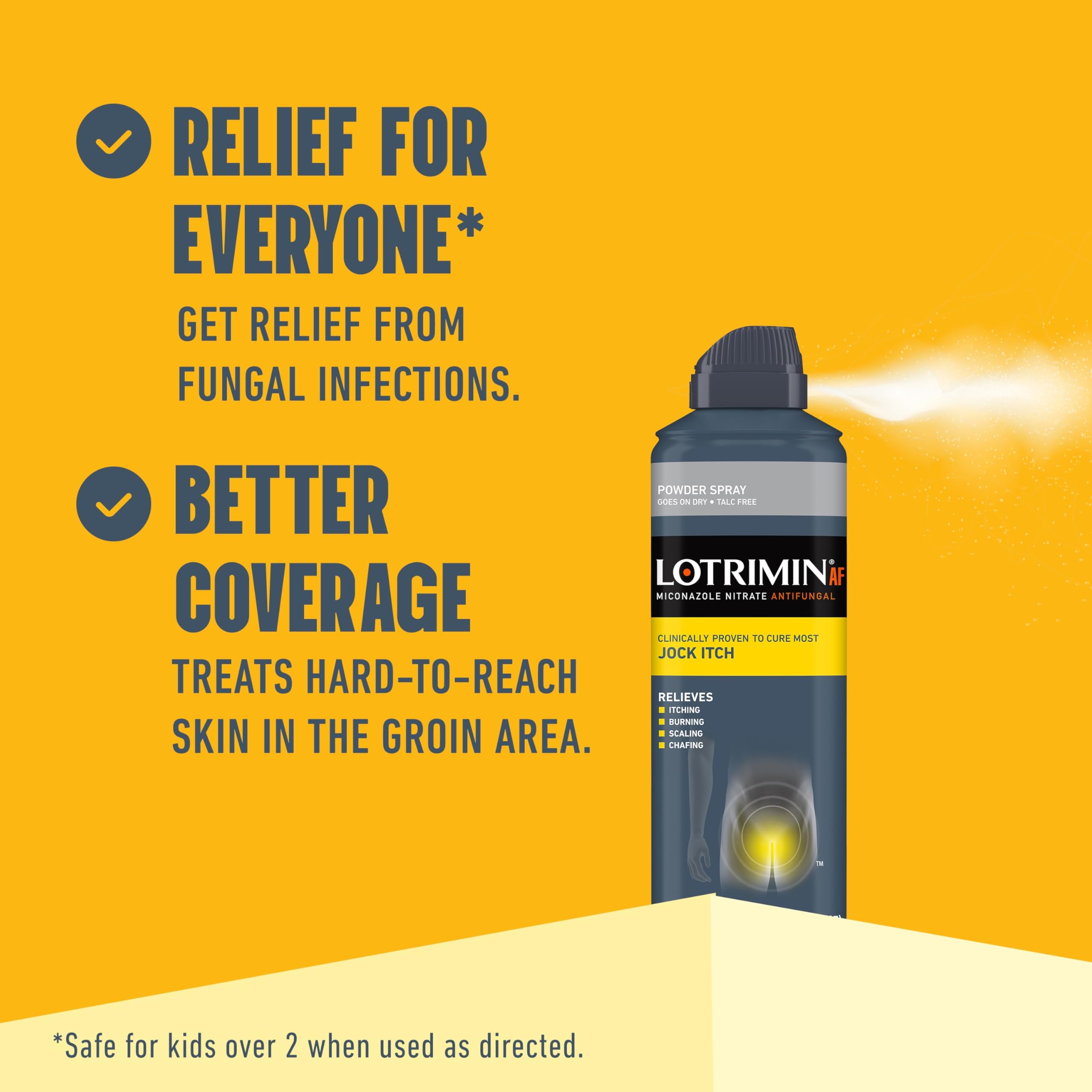 Lotrimin AF Jock Itch Antifungal Spray

