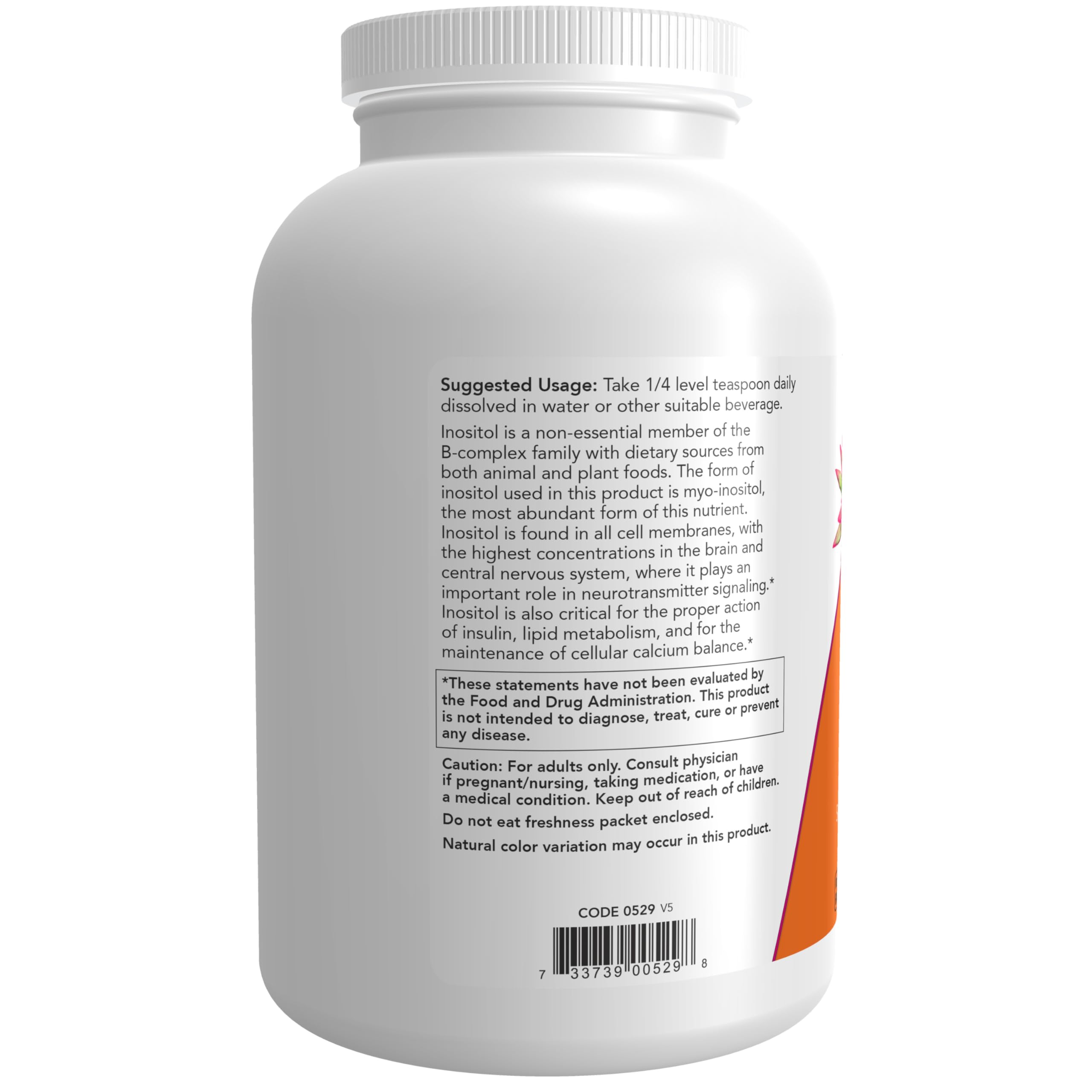 NOW Foods Inositol Supplement for Cellular Health

