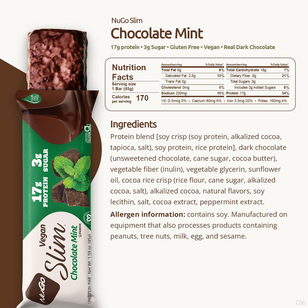 NuGo Slim Protein Bars Variety Pack

