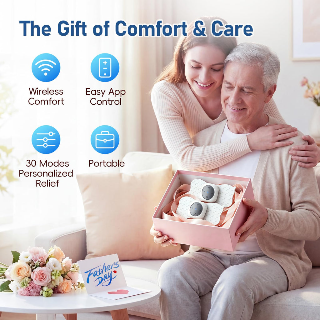 Comfytemp Wireless TENS Unit | Cordless Muscle Stimulator

